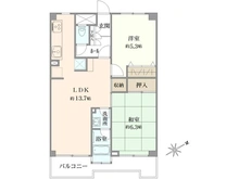 【千葉県/市川市塩浜】ハイタウン塩浜第弐 弐九号棟 間取り図