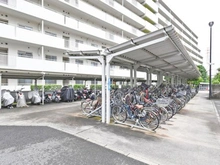 【千葉県/市川市幸】サザンコーポラス A棟 駐輪場