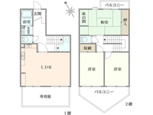 【千葉県/市川市新田】藤ハイツ 間取り図