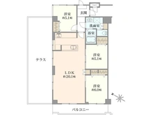 【千葉県/市川市欠真間】コープ行徳 間取り図