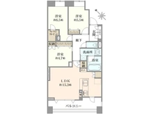 【千葉県/市川市福栄】ローズガーデンアークス行徳 間取り図