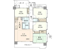 【千葉県/市川市南八幡】本八幡第二サニーコート 間取り図