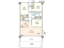 【千葉県/船橋市本中山】エクセレントシティ下総中山III 間取り図