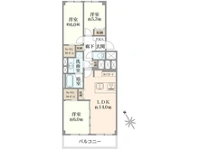 【千葉県/市川市幸】サニーハウス南行徳 A棟 間取り図