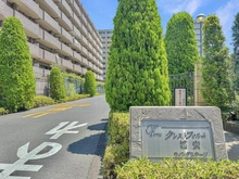 【千葉県/市川市島尻】クレストフォルム浦安ウィングステージ アプローチ