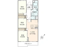 【千葉県/市川市幸】ハイマート幸 間取り図