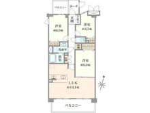 【千葉県/柏市名戸ケ谷】モアステージ新柏 一番館 間取り図