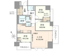 【千葉県/市川市市川】パークホームズ市川真間 間取り図