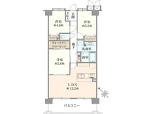 【千葉県/船橋市二子町】西船橋リリエンハイム 間取り図