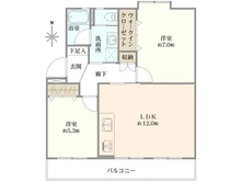 【千葉県/市川市相之川】カーサ相之川 間取り図