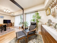 【千葉県/市川市市川南】プラウド市川 洋室：左：LD