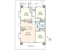 【千葉県/市川市富浜】ローズガーデンエムズ妙典イースト 間取り図