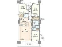 【千葉県/市川市南行徳】ザ・パークハウス南行徳 間取り図