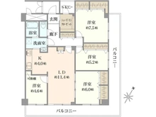 【千葉県/市川市富浜】行徳ハイツ 間取り図