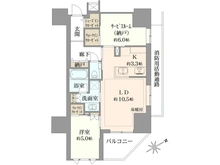 【千葉県/市川市南八幡】エクセレントシティ本八幡駅前サザンライズ 間取り図