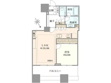 【東京都/港区芝浦】芝浦アイランドケープタワー 間取り図