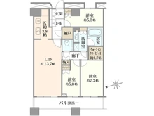 【東京都/港区芝浦】芝浦アイランドグローヴタワー 間取り図