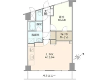 【東京都/品川区北品川】北品川ダイヤモンドパレス 間取り図