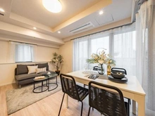 【東京都/港区芝】カテリーナ三田タワースイート ウエストアーク リビング・ダイニング：※家具・調度品は販売価格に含まれておりません