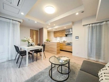 【東京都/港区芝】カテリーナ三田タワースイート ウエストアーク リビング・ダイニング