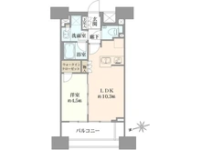 【東京都/港区海岸】ルフォンリブレ浜松町キャナルマークス 間取り図