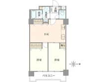 【東京都/港区芝浦】グランドパレス田町 間取り図