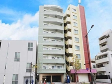 【東京都/新宿区中落合】中銀落合マンシオン 外観：左から2番目の棟