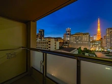 【東京都/港区三田】ザ・レジデンス三田 バルコニー