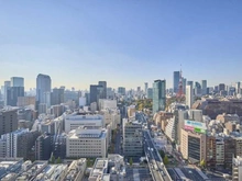 【東京都/港区芝】クレストプライムタワー芝 眺望：東京タワービュー※天候による、ズームなし
