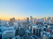 【東京都/港区芝】クレストプライムタワー芝 眺望：東京タワービュー※天候による、ズームなし
