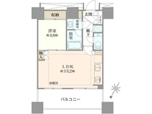 【東京都/港区芝】カテリーナ三田タワースイート イーストアーク 間取り図