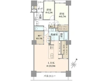 【東京都/港区港南】シティタワー品川 間取り図