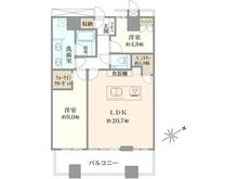 【東京都/港区芝浦】芝浦アイランドグローヴタワー 間取り図