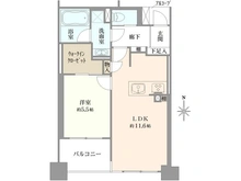 【東京都/港区南麻布】イトーピア麻布 間取り図