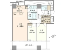 【東京都/港区浜松町】WORLD TOWER RESIDENCE 間取り図