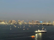 【東京都/港区海岸】ローレルタワールネ浜松町 眺望：夜