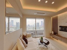 【東京都/港区芝】クレストプライムタワー芝 リビング