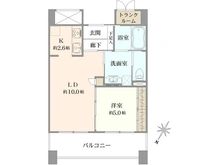 【東京都/港区白金】ザ・レジデンス白金スイート 間取り図
