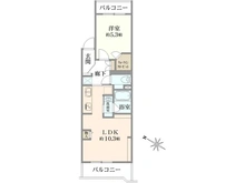 【東京都/港区南麻布】南麻布ローヤルコーポ 間取り図