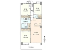 【東京都/北区滝野川】ライオンズプラザ新板橋 間取り図