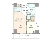 【東京都/新宿区若葉】ピアース四谷Hills 間取り図