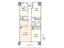 【東京都/港区海岸】クレストフォルム田町ベイフロントスクエア 間取り図