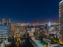 【東京都/港区芝浦】ザ・タワー芝浦 眺望：ズームあり