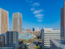 【東京都/港区芝浦】プラウドタワー芝浦 眺望：ズーム無