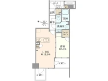 【東京都/文京区大塚】アールヴェール文京大塚公園 間取り図