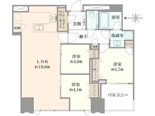 【東京都/江東区豊洲】シティタワーズ豊洲ザ・シンボル 間取り図