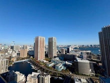 【東京都/港区芝浦】プラウドタワー芝浦 眺望：バルコニーから（ズームなし）