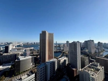 【東京都/港区芝浦】プラウドタワー芝浦 眺望：バルコニーから（ズームなし）