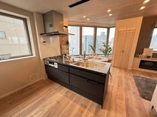 【東京都/港区芝】カテリーナ三田タワースイート イーストアーク キッチン