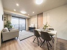 【東京都/港区白金】アトラスタワー白金レジデンシャル リビング・ダイニング：※家具・調度品等は販売価格に含まれておりません